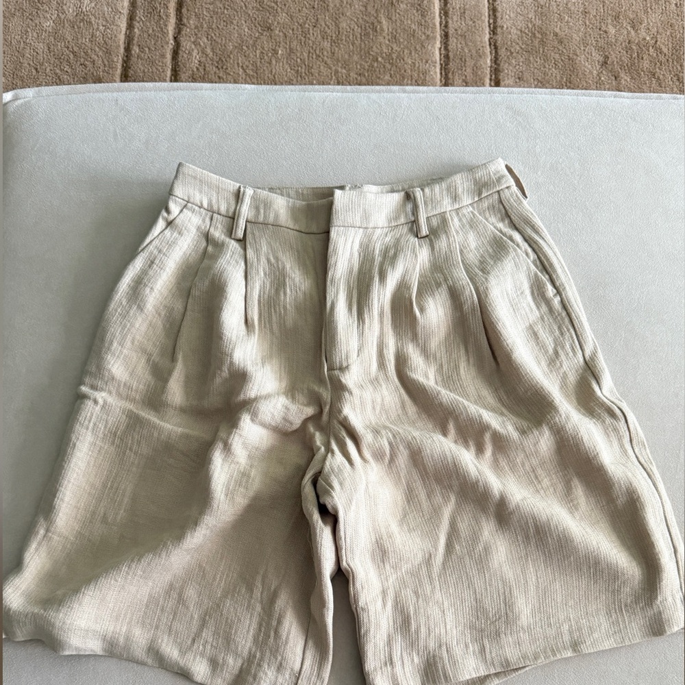reformation oversized shorts